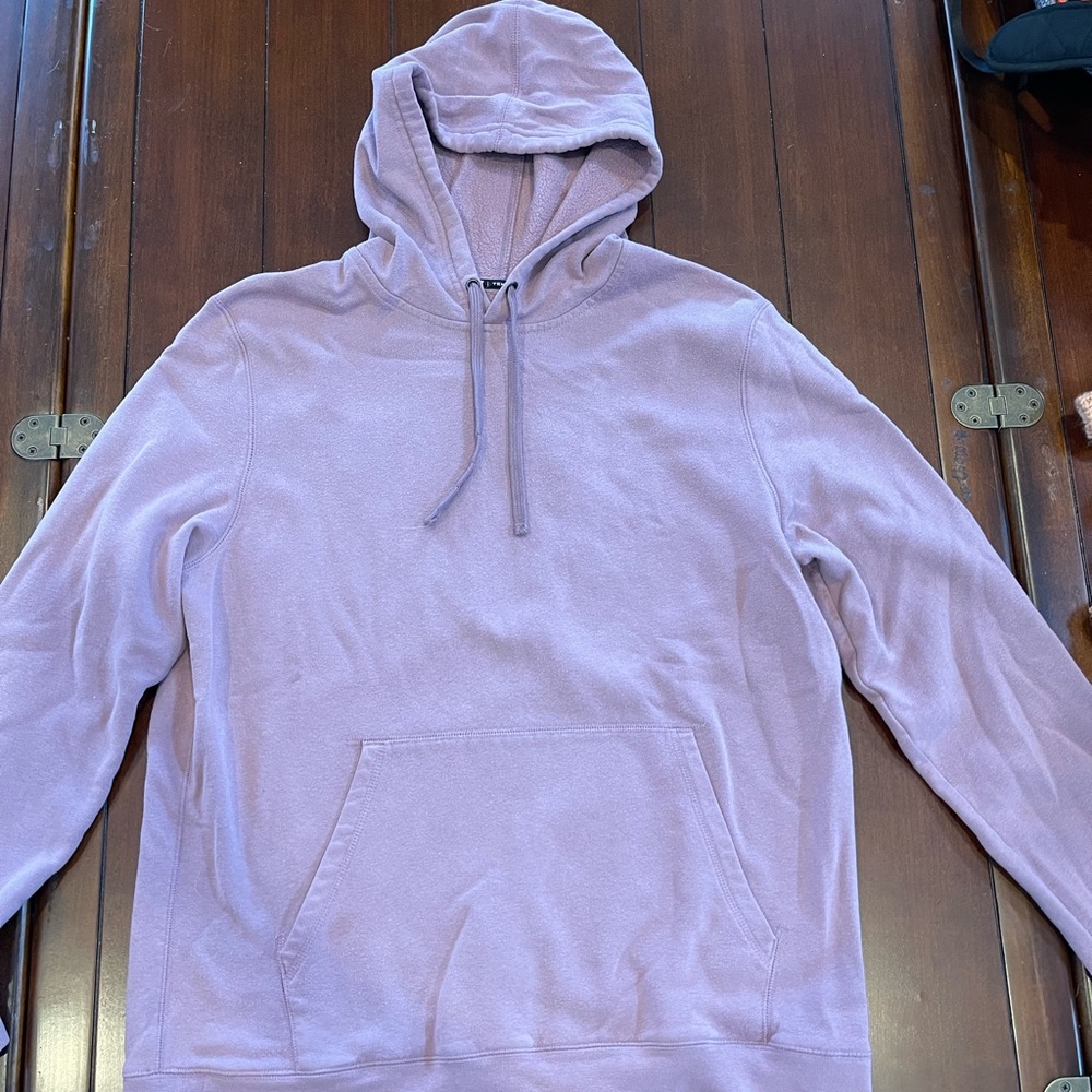 Tek Gear, purple hoodie, size large
